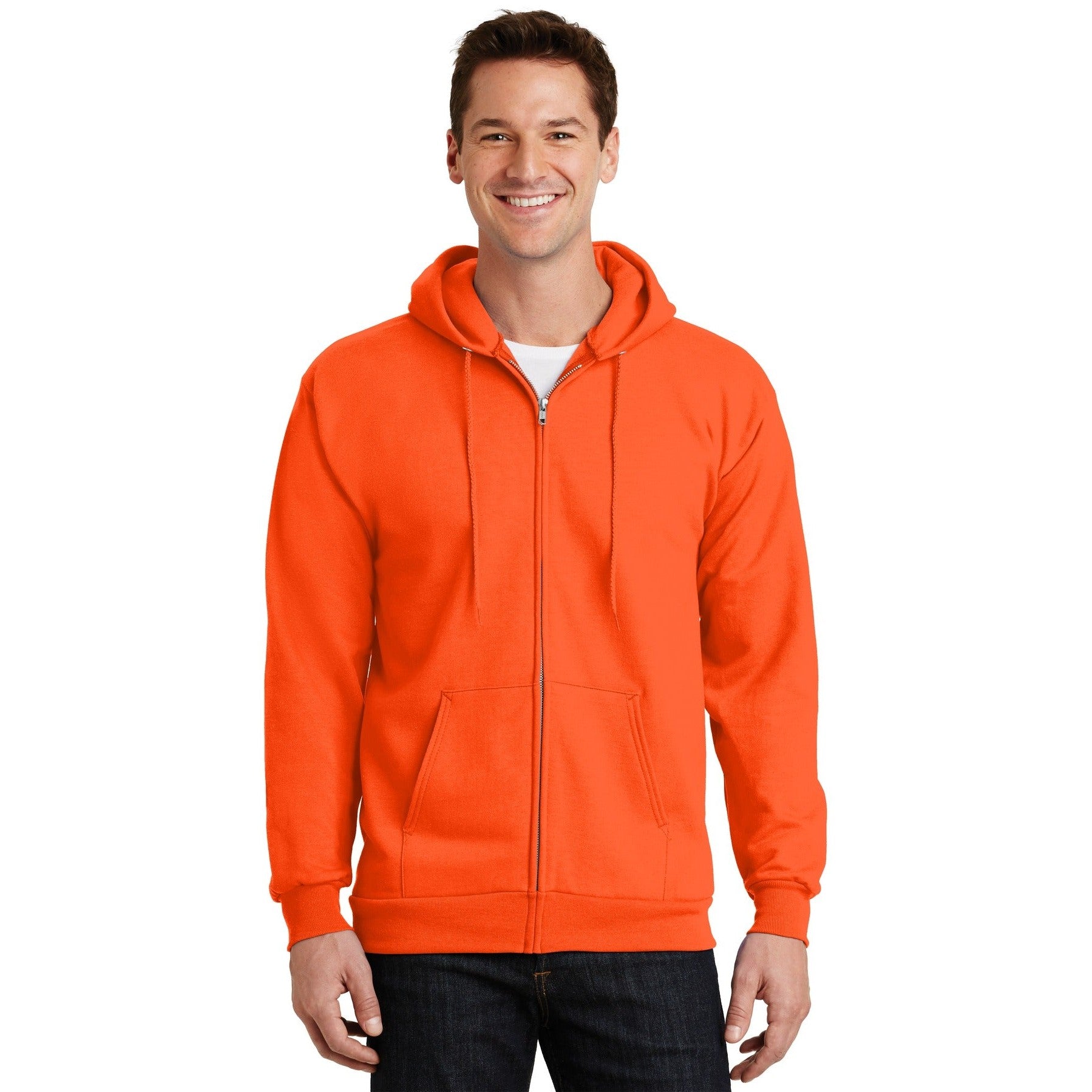 Port & Company-Port & Company® - Essential Fleece Full-Zip Hooded Sweatshirt. PC90ZH-MedTech-9